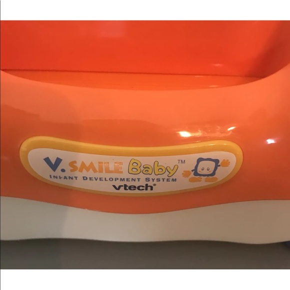 V.Tech V.Smile Baby Learning Console W/learn & Discover Game Excellent Condition - Picture 5 of 13